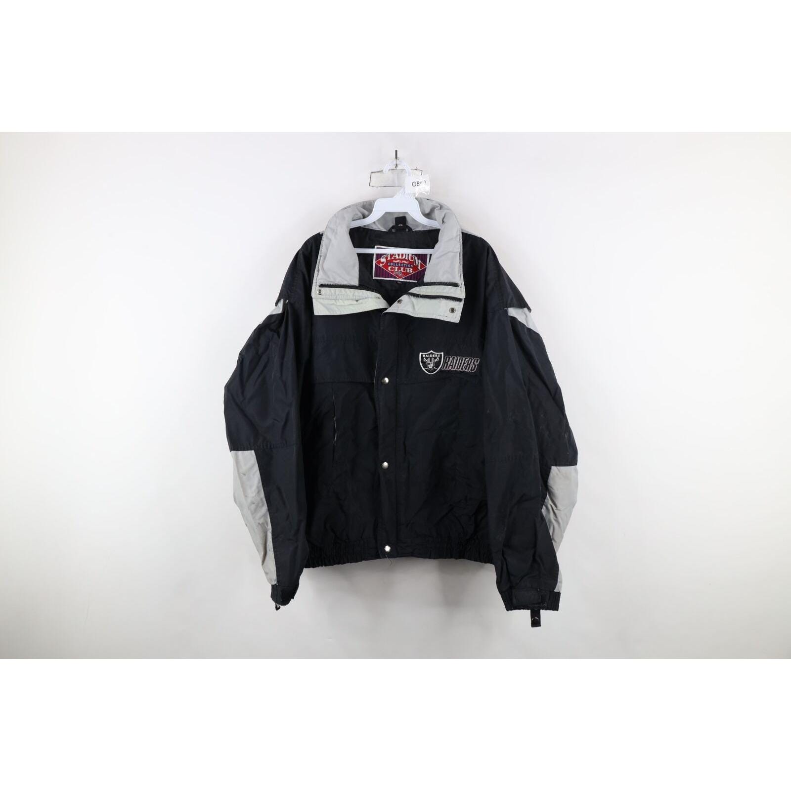 1990ロサンゼルスレイダース RAIDERS スタジャン RAIDERS LA 90年代初頭 スタジャン NFL公式（RAIDERS LA 90年代