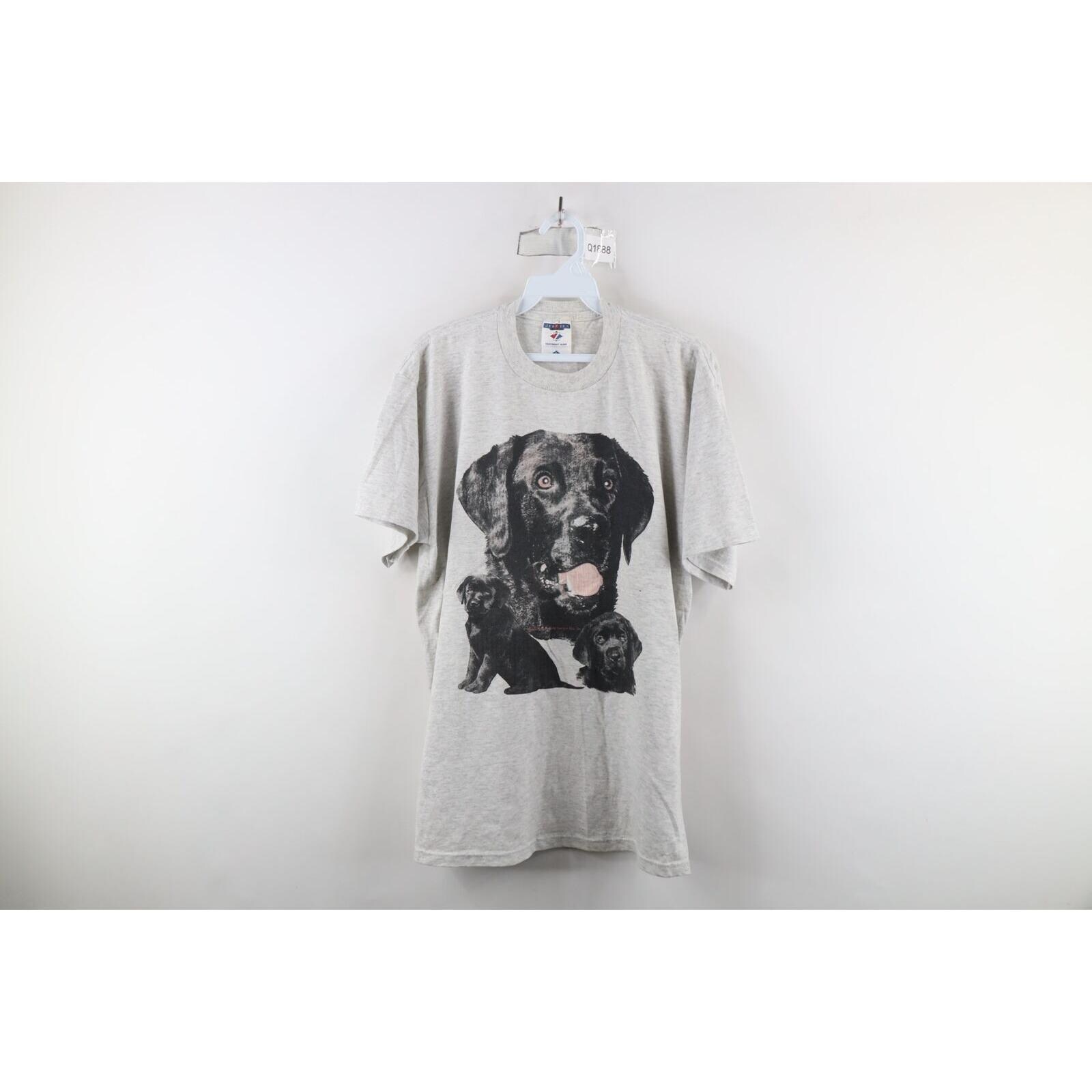 90s Black Lab Shirt - Etsy