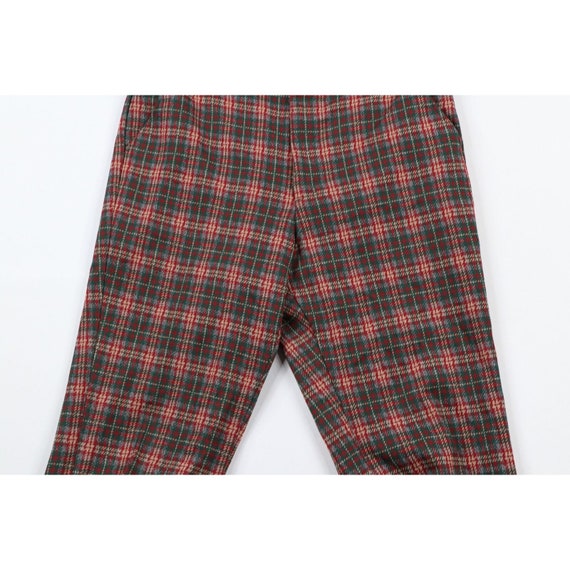 70s Levis Mens Size 32 Checkered Plaid Cuffed Kni… - image 3