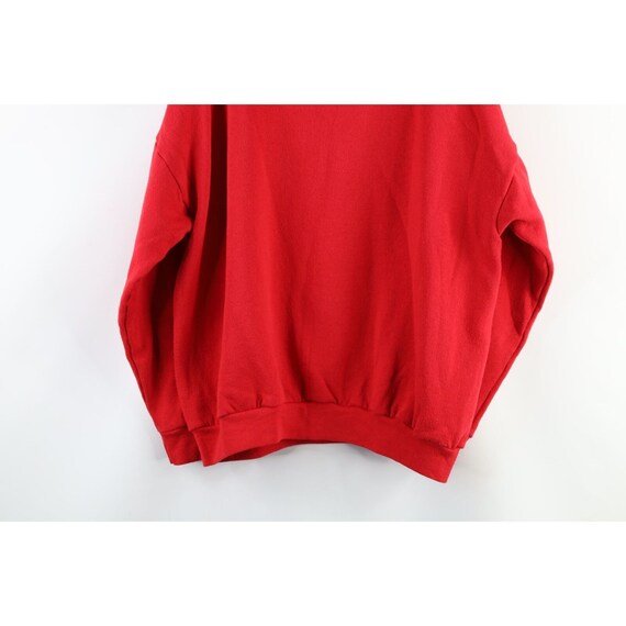 90s Streetwear Womens XL Faded Christmas Santa Cl… - image 9