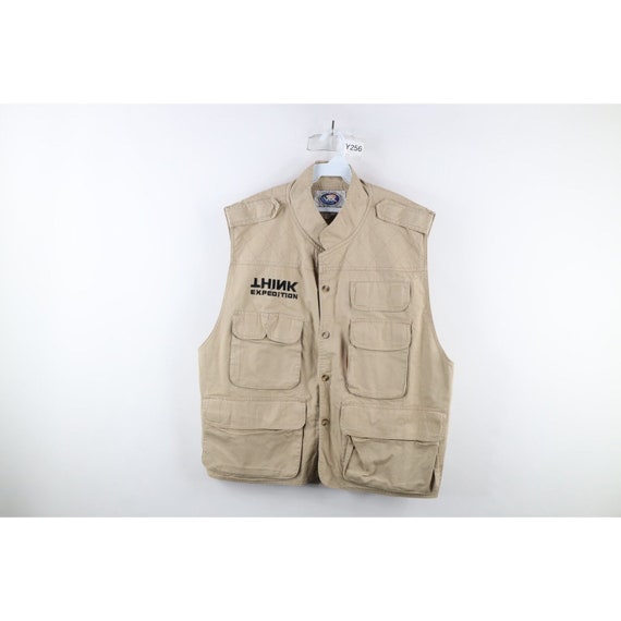 Vintage 1990s Woolrich Classic Tactical Utility Vest / Outdoorsman