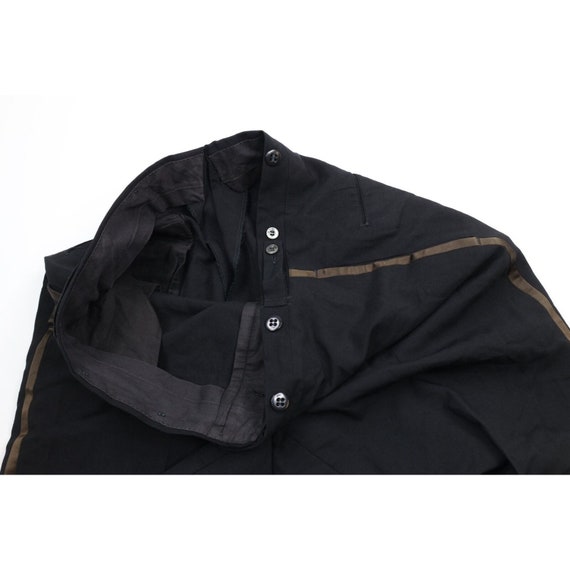 30s Bespoke Mens 36x33 Wool Blend Tuxedo Dress Pa… - image 8