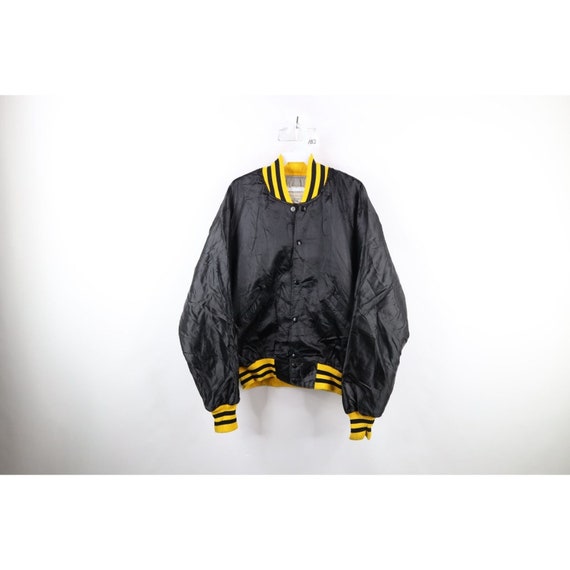 Vintage black bomber jacket Gem