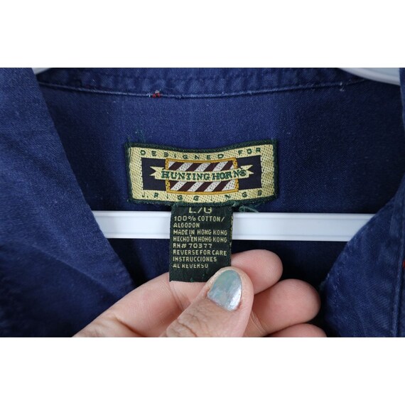 90s Streetwear Mens Large Faded Rainbow Striped C… - image 7