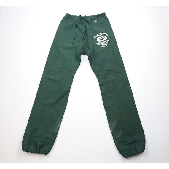 80s Champion Reverse Weave Mens M Washington University Crew Sweatpants USA 1980s Champion Reverse Weave Joggers Crew Rowing Sweatpants Etsy UK