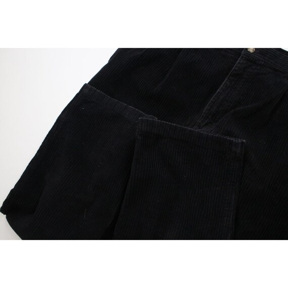 90s Streetwear Mens 34x30 Distressed Pleated Tape… - image 7