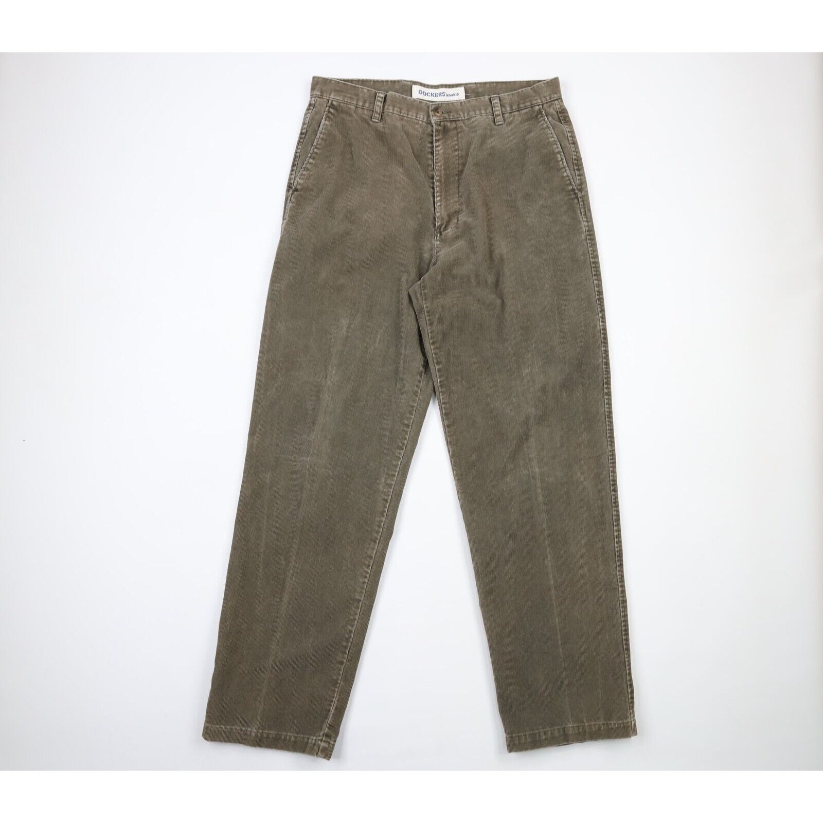 Vintage 90s Free World Baggy Corduroy Pants Rave Skate Jnco