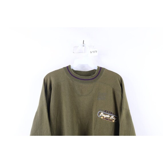 90s Bugle Boy Mens Large Faded Spell Out Boxy Fit… - image 2