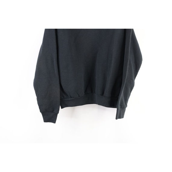 90s Streetwear Womens Size Medium Faded Blank Cre… - image 3