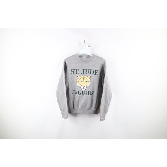 90s Russell Athletic Boys Medium Jaguars Crewneck 