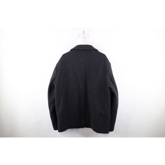 Vintage Y2K 2001 Gap Mens Large Wool Quilted Full… - image 10
