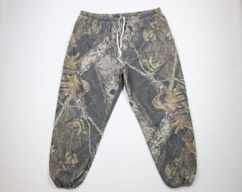 Vintage 90s Real Tree Camo Sweat Pants 2XL Made in USA - Etsy