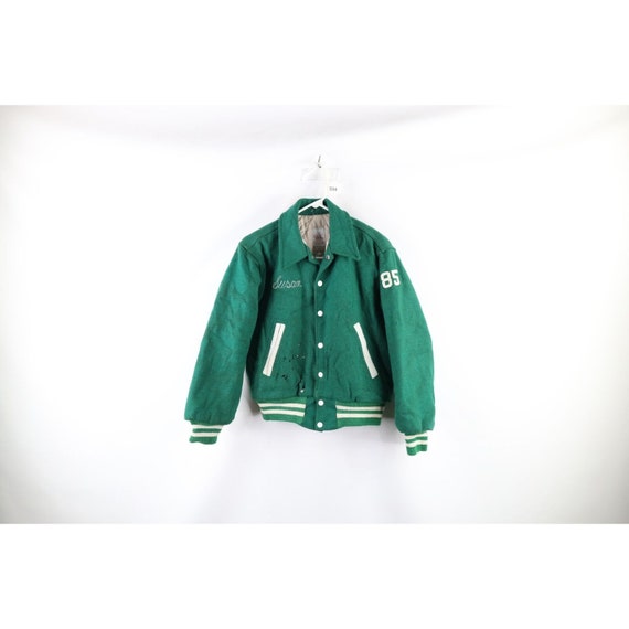 Vintage emerald green marching band jacket with tails in 2023