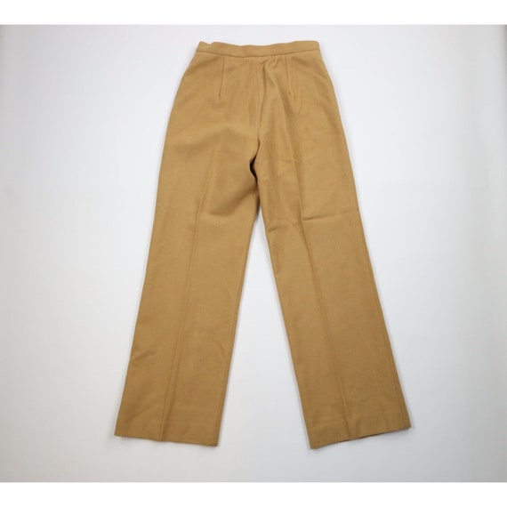 70s Streetwear Womens 14 Lined Wool Bell Bottoms … - image 9