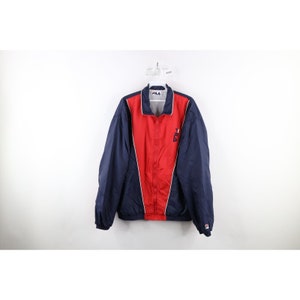 Vintage 1990s Fila Windbreaker Jacket Streetwear Light Jacket Vintage Windbreaker Sportswear Etsy UK