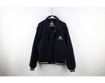 90s Starter Mens Medium Michigan Athletics Stitched Fleece 