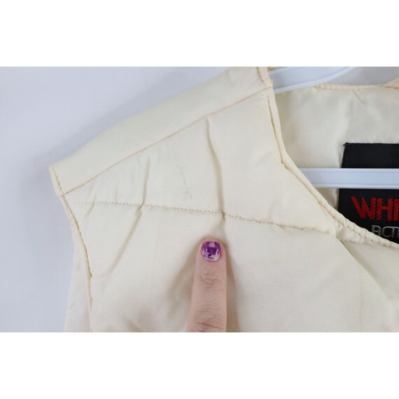 70s Streetwear Womens 8 Distressed Color Block Pu… - image 5