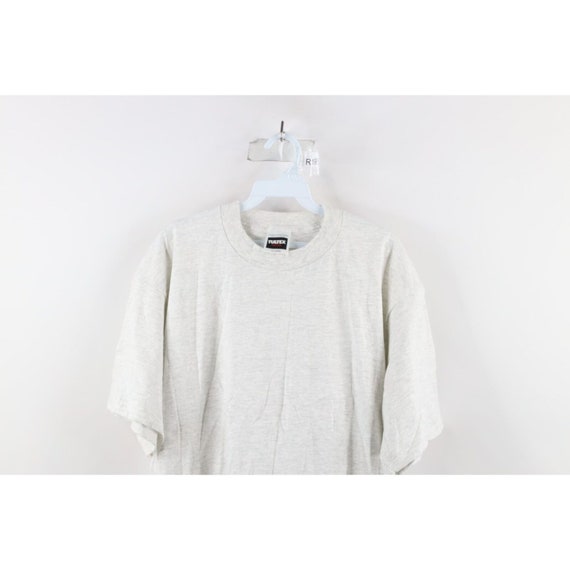 90s Streetwear Mens XL Blank Short Sleeve T-Shirt… - image 2