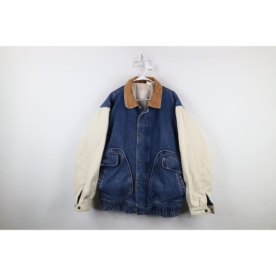 Supreme denim varsity jacket - Gem