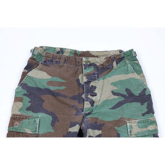 Pantalon Cargo Vintage Mossy Oak Camouflage Marron - Taille 32x31 Homme