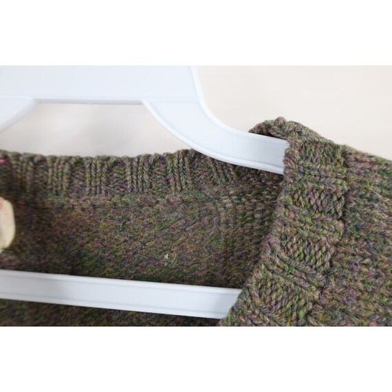 70s Streetwear Mens Size 46 Blank Shetland Wool K… - image 6
