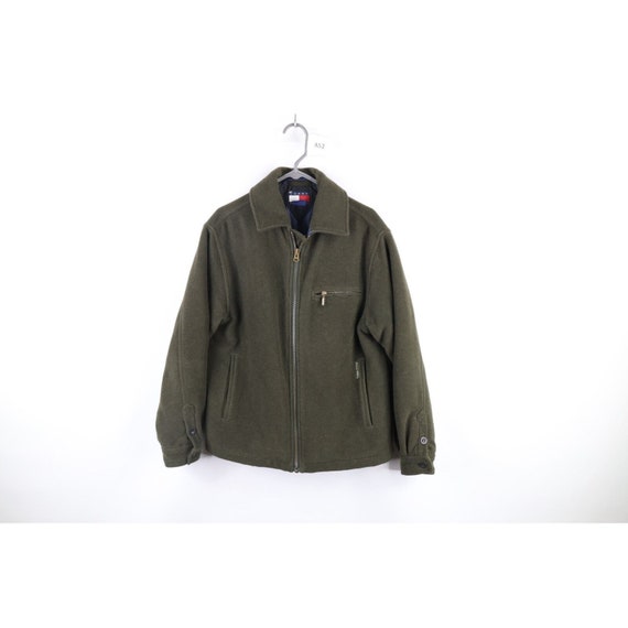 Tommy Hilfiger Reversible Quilt Bomber Jacket in Green for Men