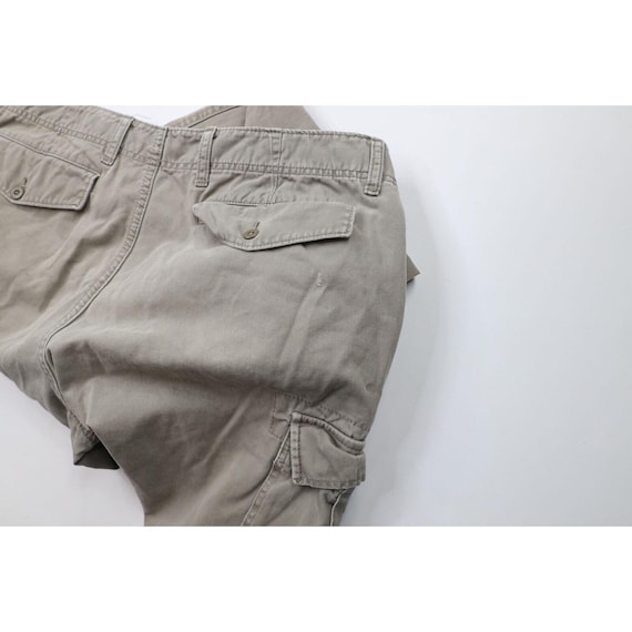 90s Nautica Mens 40x29 Distressed Baggy Fit Wide Leg Cargo Pants Beige Vintage Nautica Baggy Fit Cargo Pants 1990s Wide Leg Cargo Pants Etsy