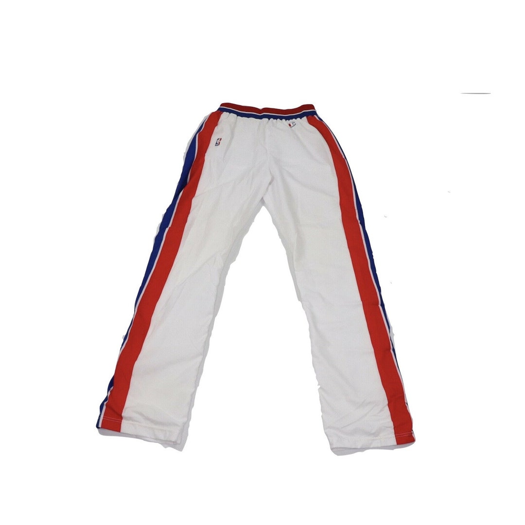 90s Champion 36 NBA Authentic Detroit Pistons on Court Pants Etsy