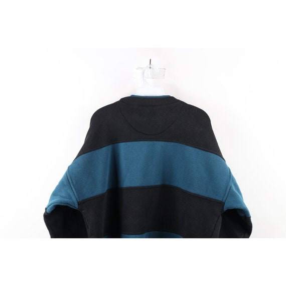 90s Streetwear Mens XL Faded Baggy Striped Color … - image 7