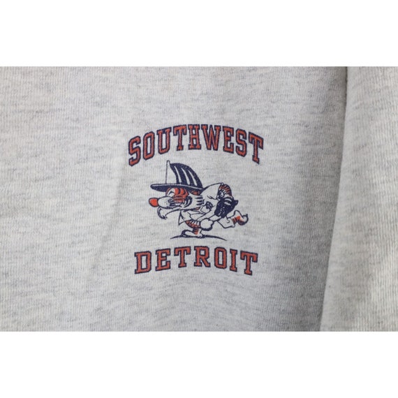 90s Mens XL Distressed Southwest Detroit Firefigh… - image 5