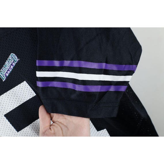 90s Adidas Mens Small Randy Johnson Arizona Diamo… - image 8