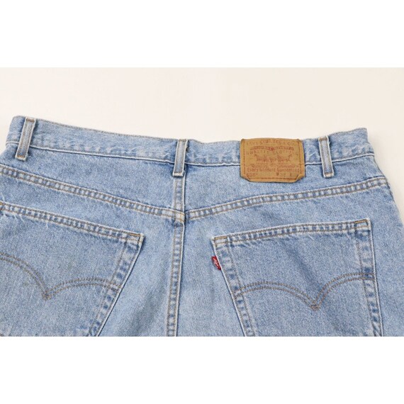 90s Levis 505 Mens 38 Distressed Relaxed Fit Deni… - image 8