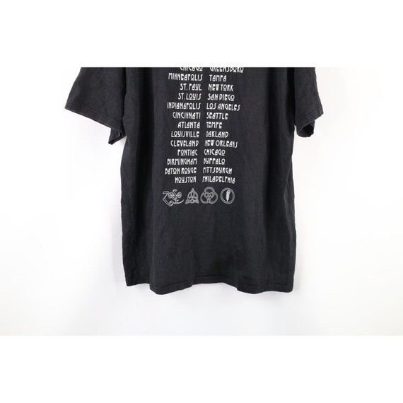 Vintage Y2K 2003 Mens XL Faded Spell Out 1977 Led… - image 9