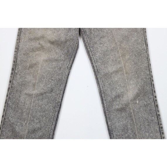 80s Levis Silver Medal Mens 32x32 Distressed Acid… - image 3