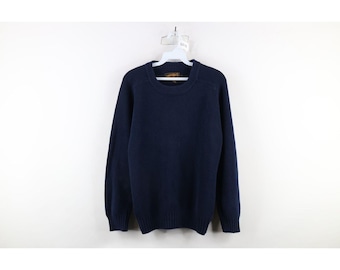 Vintage 90s Eddie Bauer Cotton Knit Sweater Adult XL Casual 