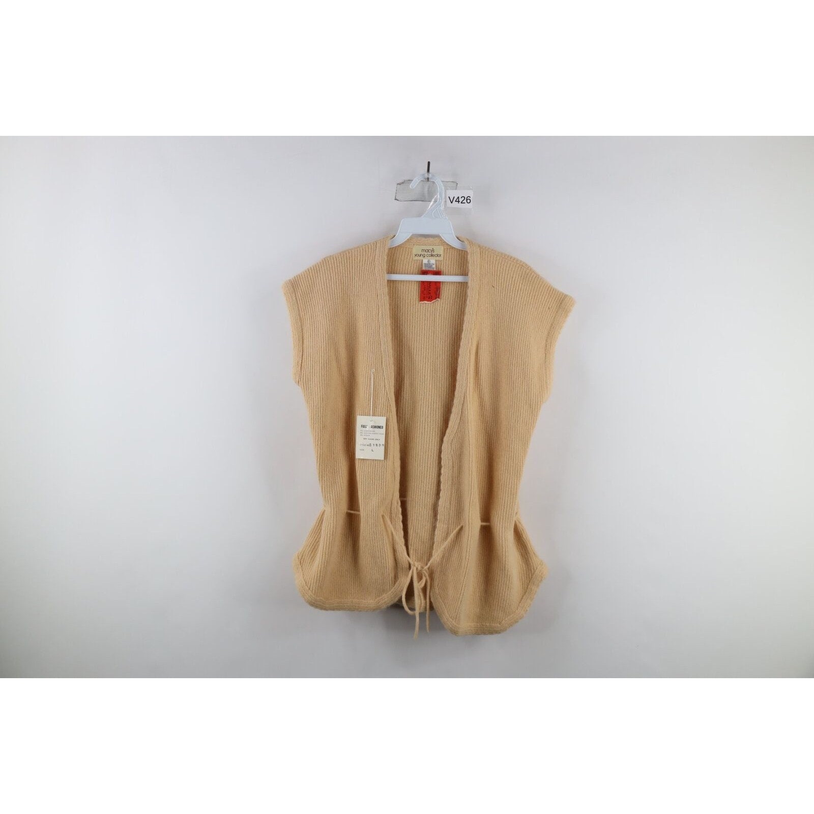 Deadstock Vintage 60s 70s Macys Mujer Grande Angora Lambswool Knit Tie Sueter Vintage Macys Knit Tie Sweater 1960s Knit Sweater 1970s Etsy Espana