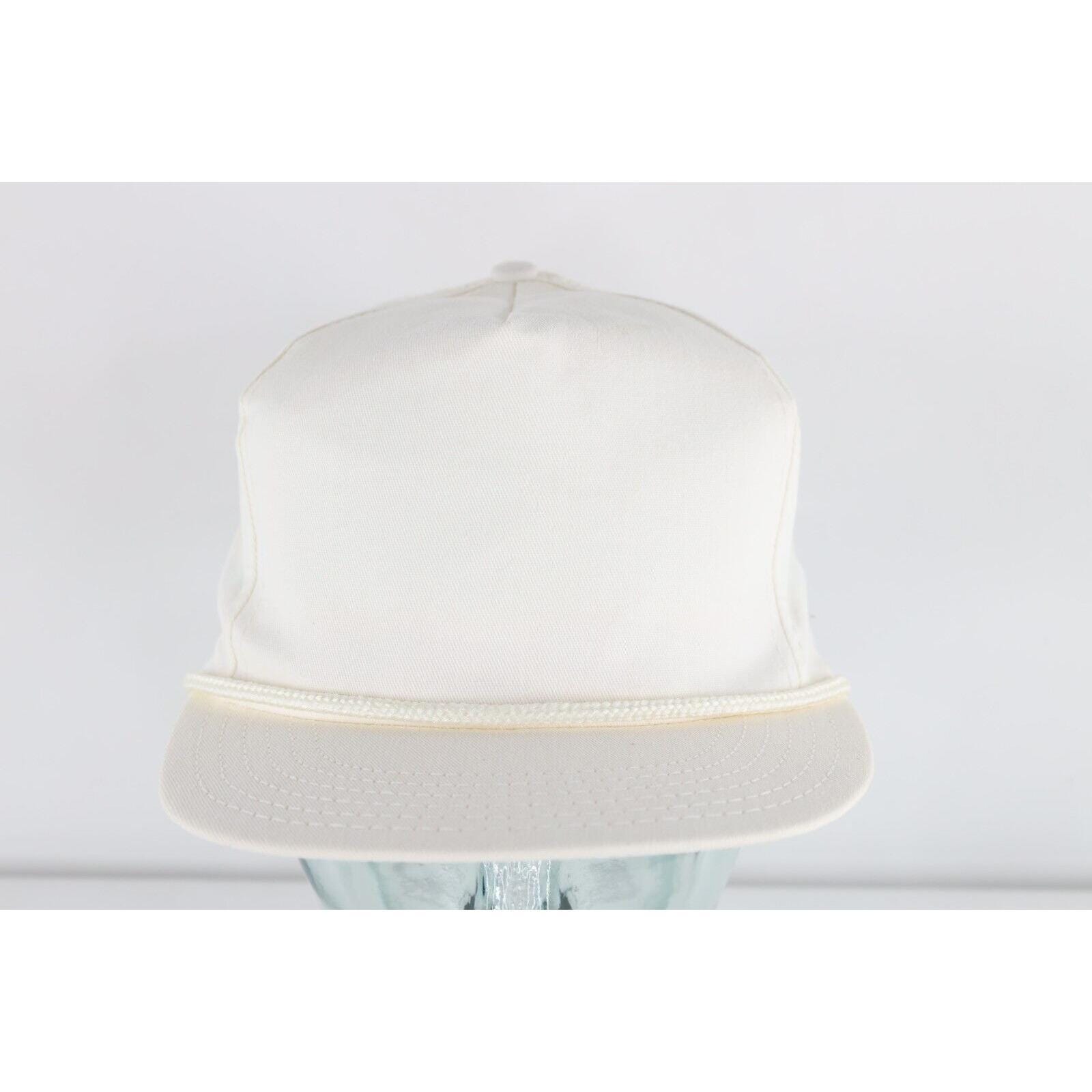 Deadstock Vintage 90s Streetwear Blank Roped Leather