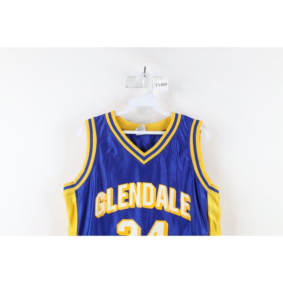 90s Nike Mens Large Spell Out Glendale Basketball… - image 2