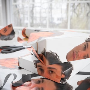 Garrett Graham Wrapping Paper Off-Campus Inspired Gift Wrap Hockey Romance Wrapping Paper BookTok Gift Romance Readers Book Lover Gift Wrap image 8