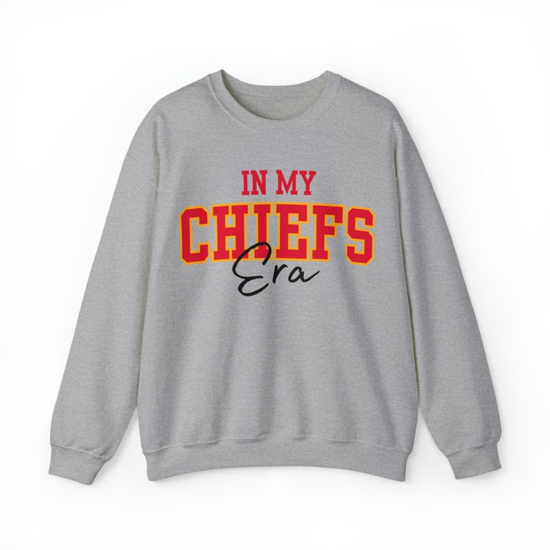 In My Chiefs Era Sweatshirt Travis Kelce Sweatshirt Swiftie - Etsy