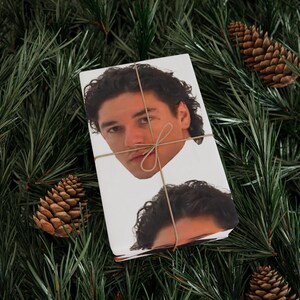 Garrett Graham Wrapping Paper Off-Campus Inspired Gift Wrap Hockey Romance Wrapping Paper BookTok Gift Romance Readers Book Lover Gift Wrap image 13