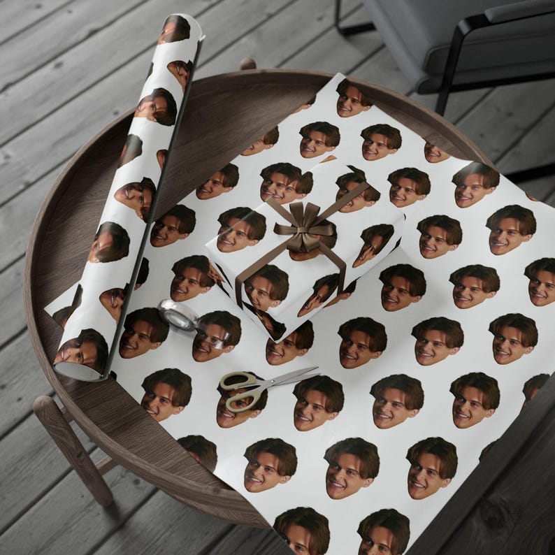 Conrad Fisher Wrapping Paper The Summer I Turned Pretty Gift Wrap Team Conrad Merch TSITP Fans Cute Aesthetic Wrapping Paper for Teen Girls image 7