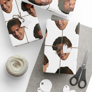 Conrad Fisher Wrapping Paper The Summer I Turned Pretty Gift Wrap Team Conrad Merch TSITP Fans Cute Aesthetic Wrapping Paper for Teen Girls image 3