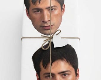 Shane Hollander Wrapping Paper Heated Rivalry Gift Wrap Game Changers Series Fan Gift Hockey Romance Merch Gift for Book Lover
