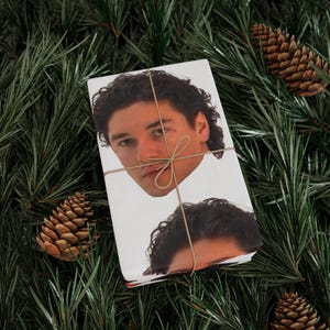 Garrett Graham Wrapping Paper Off-Campus Inspired Gift Wrap Hockey Romance Wrapping Paper BookTok Gift Romance Readers Book Lover Gift Wrap