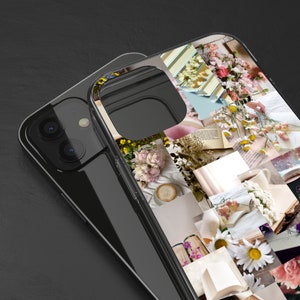 Blumige Buch Handyhüllen | Bücherwurm Handyhülle | Cottage Kern Iphone Hülle | Buch Girly Handyhülle, Bücherwurm Geschenk