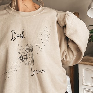 Cozy Sweatshirt for Writers, Authors and Readers Obsessed with Book | Sweater for Authors | Writing Sweater | Book Lover Sweater