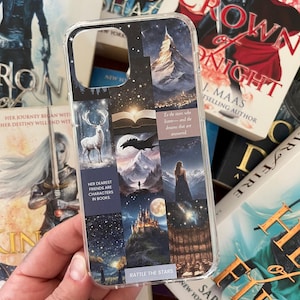 SJM-Inspired Phone Cases | ACOTAR Phone Case | Bookish iPhone Case | Books Phone Case | Book Worm Gift | Fantasy Phone Case