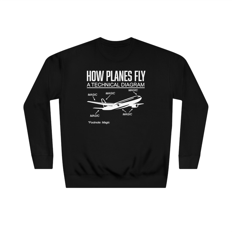 Fun Pilot Crewneck Sweatshirt Aviation Sweatshirts How Etsy