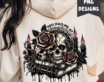 You Had Me At Trigger Warning PNG, Bad Book Club Digital Design, Romantasy Bookish Sublimation Download PNG, Morally Grey Digital PNG